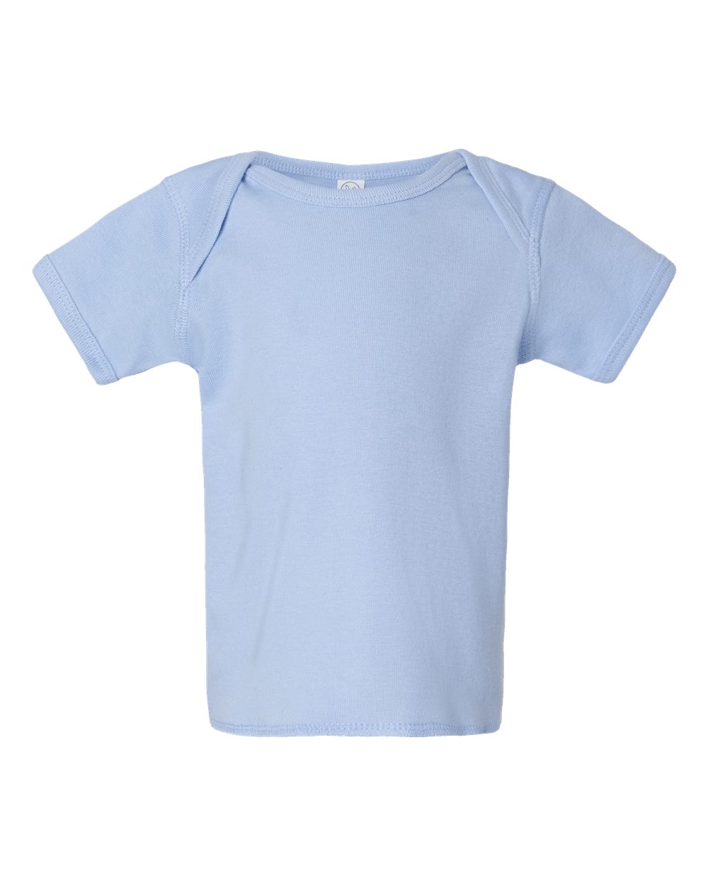 Infant Baby Rib Tee - Front - B35538251 - Light Blue