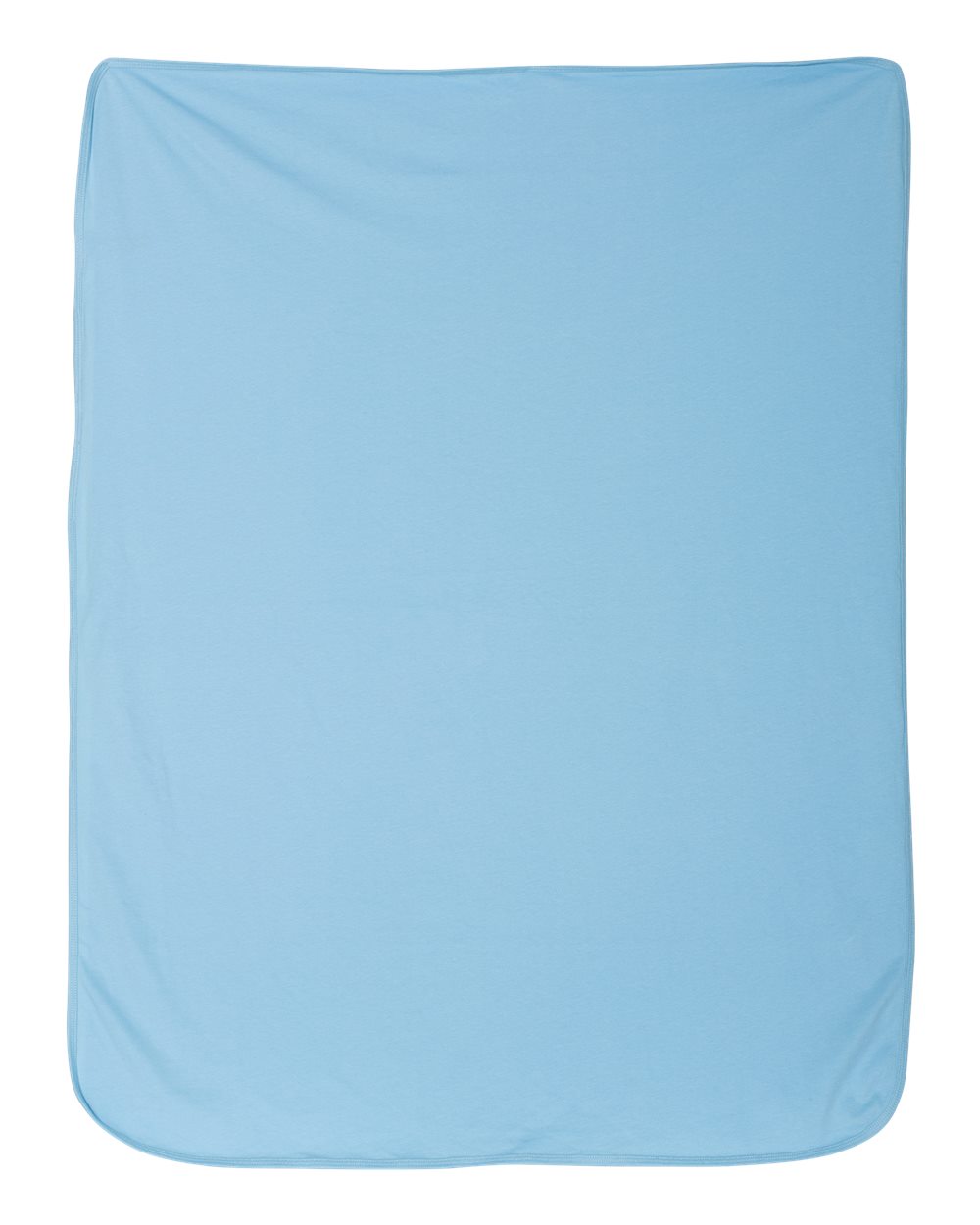 Premium Jersey Infant Blanket - Front - B37238250 - Light Blue