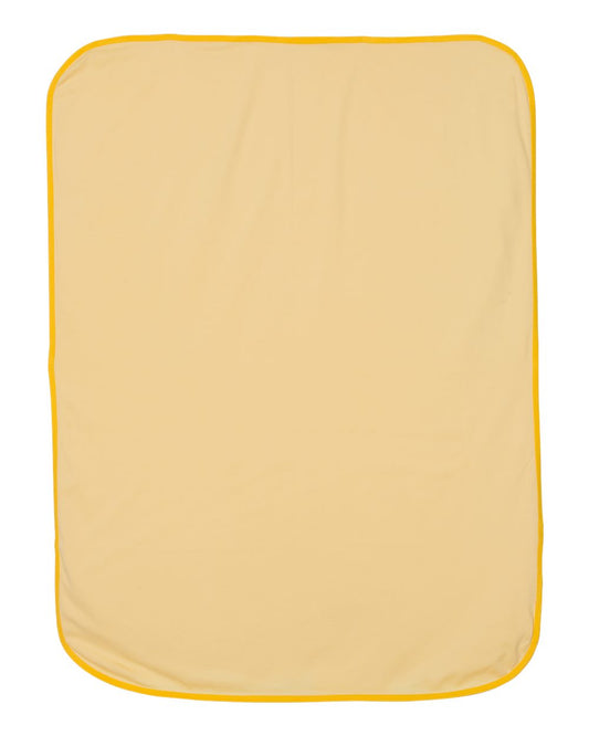 Premium Jersey Infant Blanket - Side - B37238400 - Banana/ Yellow