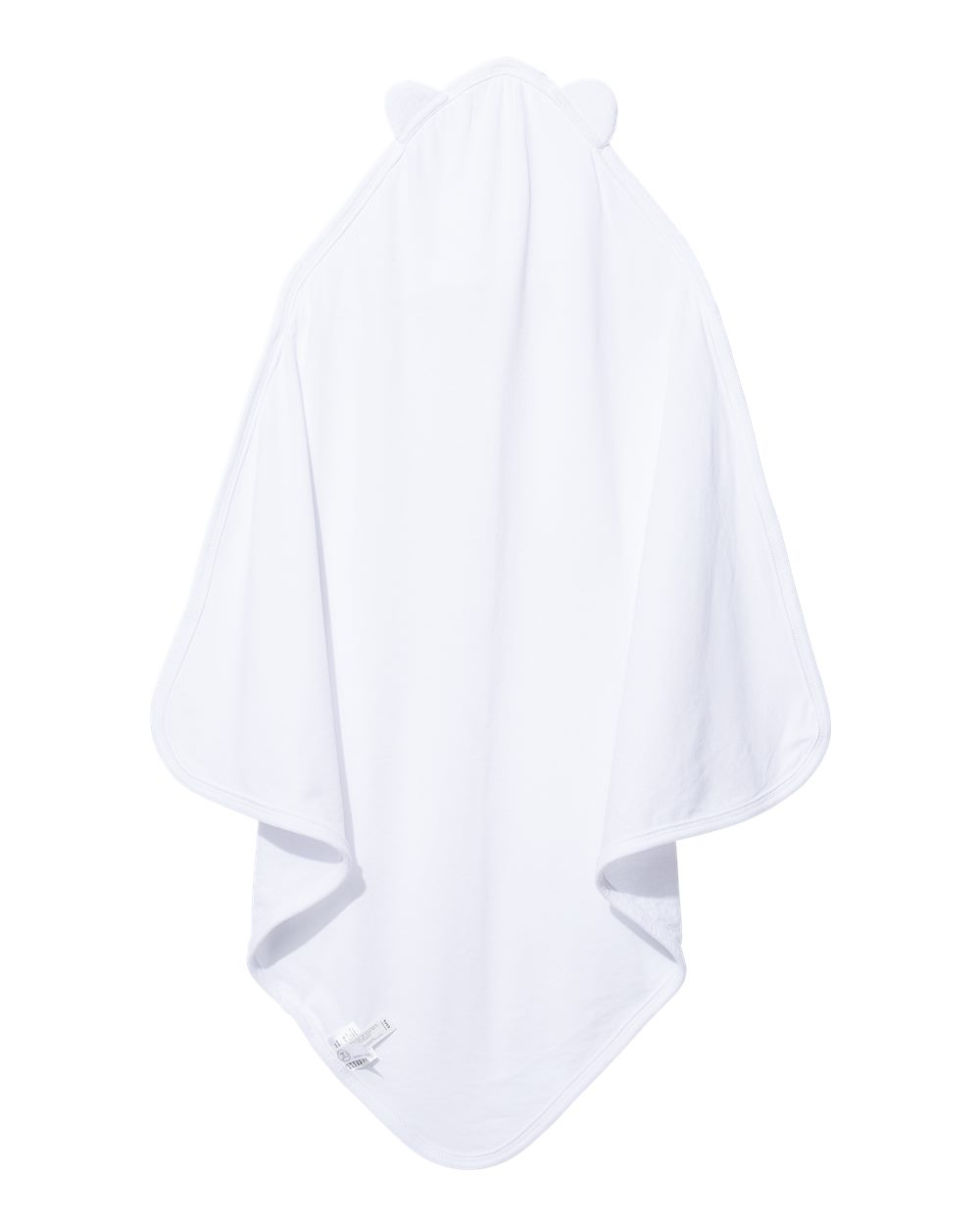 Terry Cloth Hooded Towel with Ears - Back - B03038000 - White