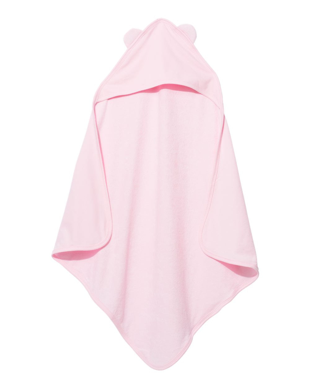 Terry Cloth Hooded Towel with Ears - Front - B03038270 - Ballerina
