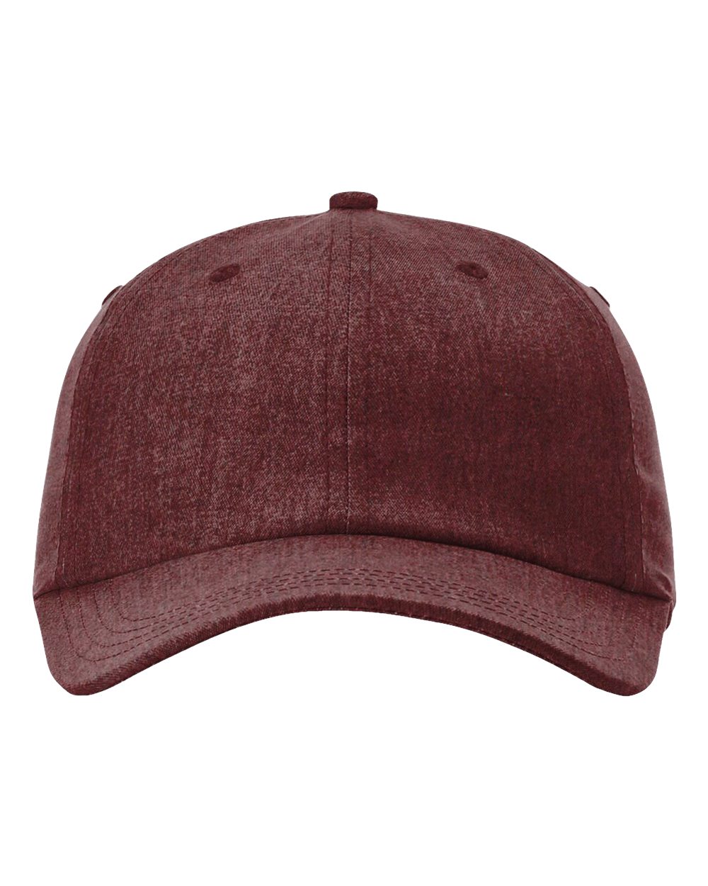 Sustainable Performance Cap - Front - B59095530 - Heather Maroon