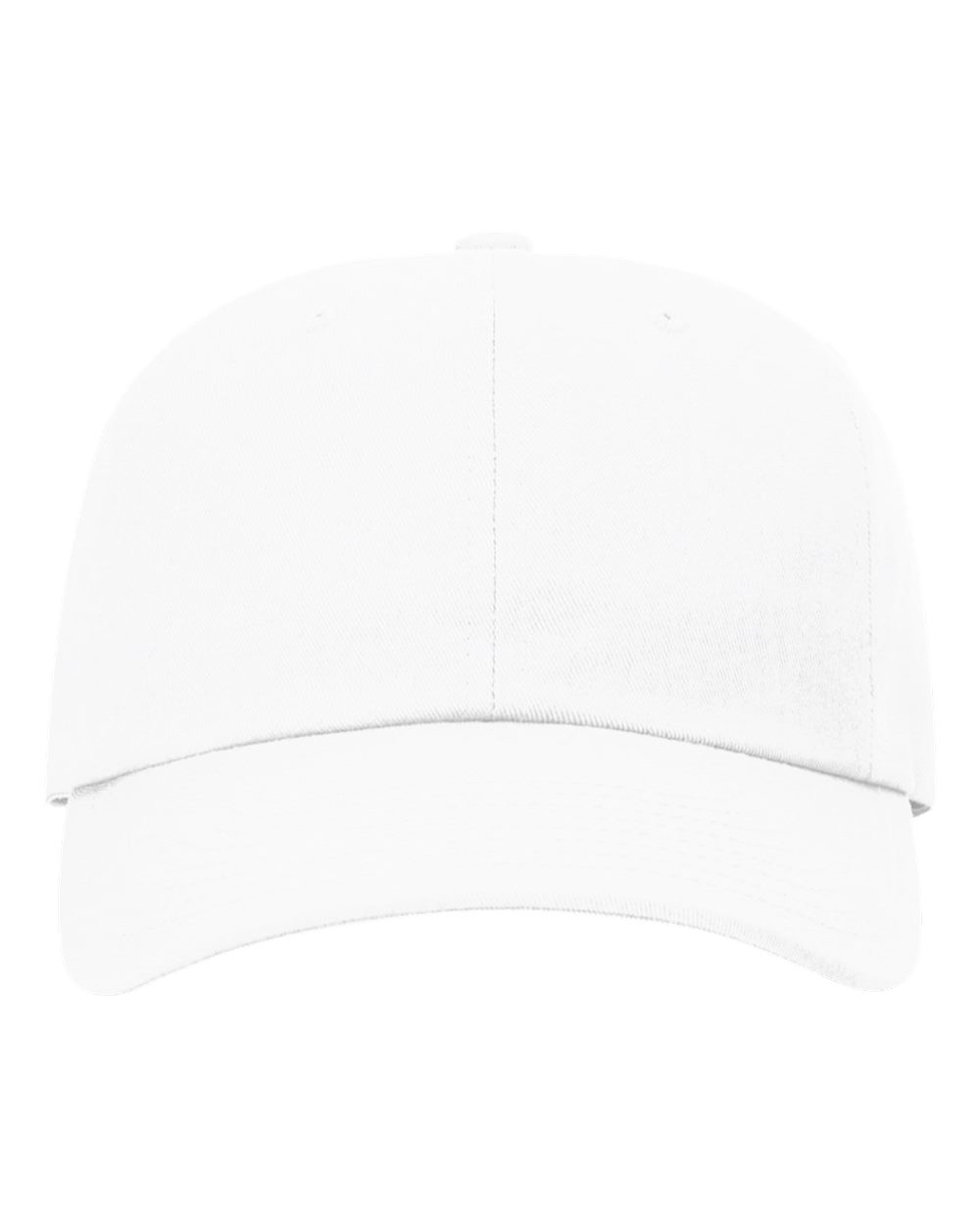 Sustainable Ashland Dad Hat - Front - B59695000 - White