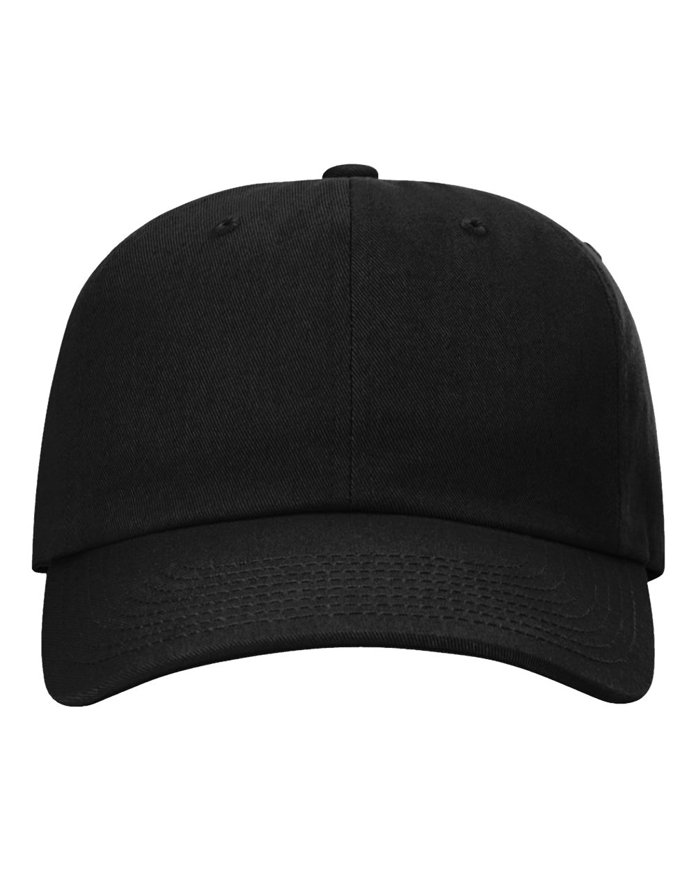 Sustainable Ashland Dad Hat - Front - B59695500 - Black