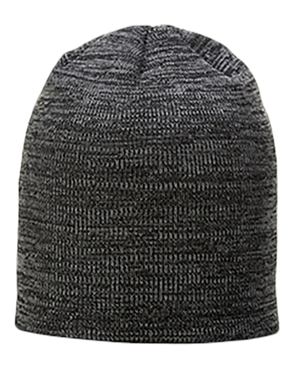 Marled Beanie - Front - B99795510 - Black/ Grey/ Charcoal