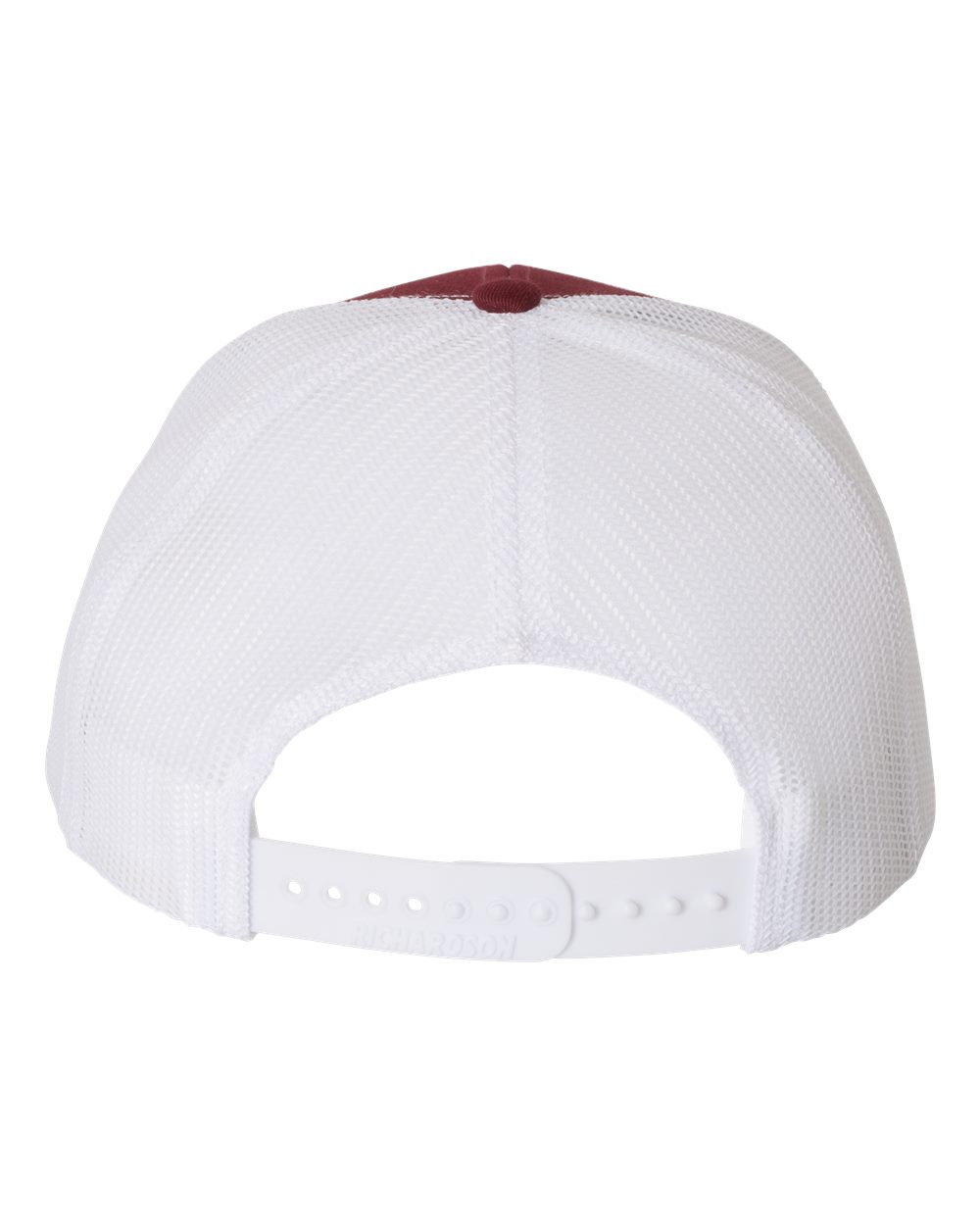 Snapback Trucker Cap - Back - B18095520 - Cardinal/ White