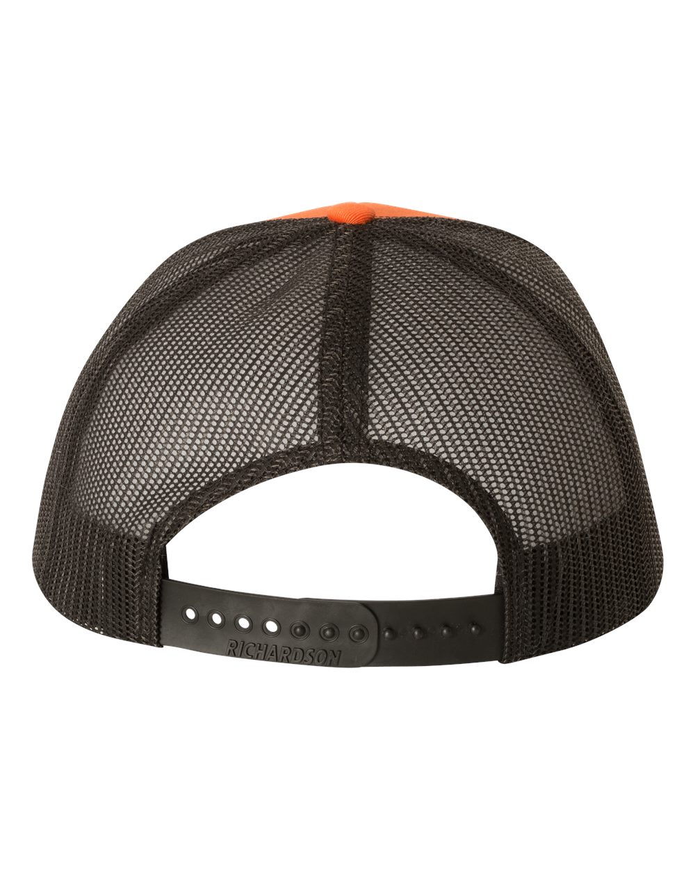 Snapback Trucker Cap - Back - B18095630 - Orange/ Black