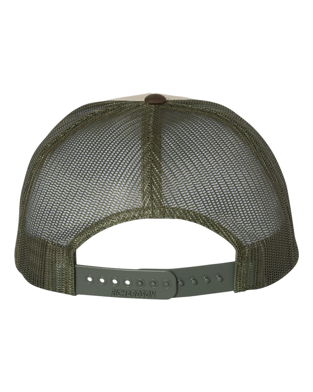 Low Pro Trucker Cap - Back - B79195360 - Tan/ Loden/ Brown
