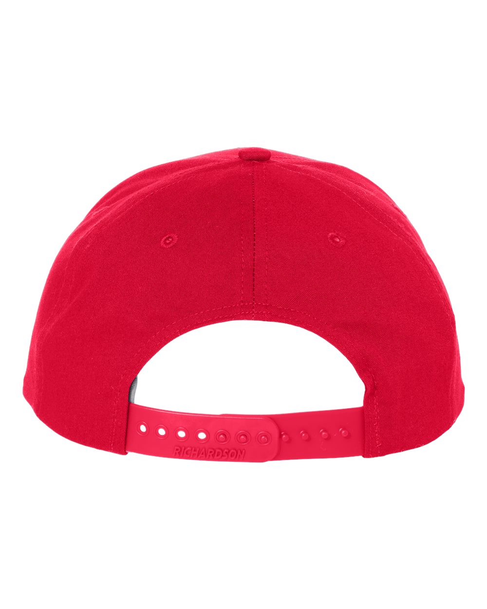 Pro Twill Snapback Cap - Back - B06195010 - Red