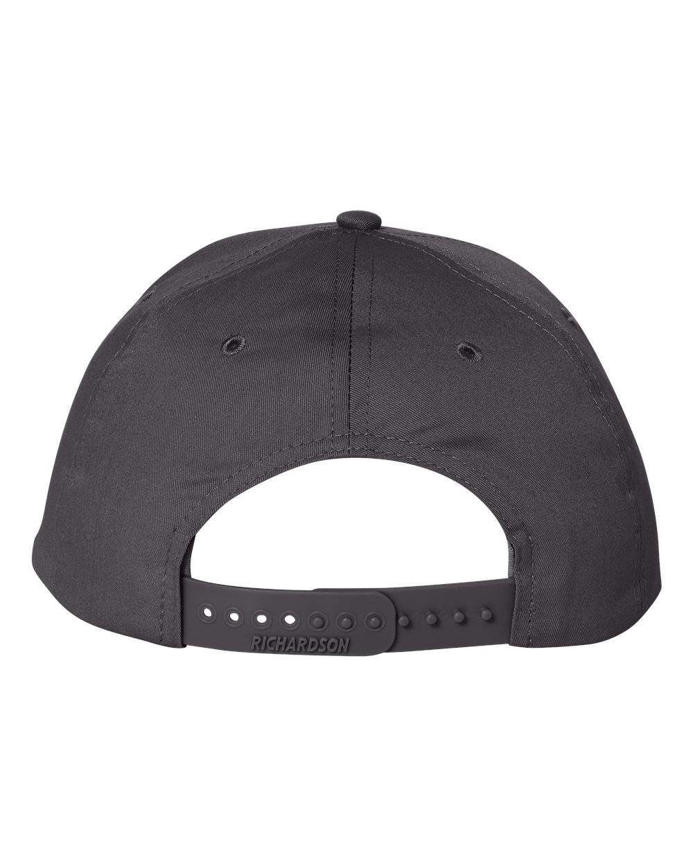 Pro Twill Snapback Cap - Back - B06195120 - Charcoal