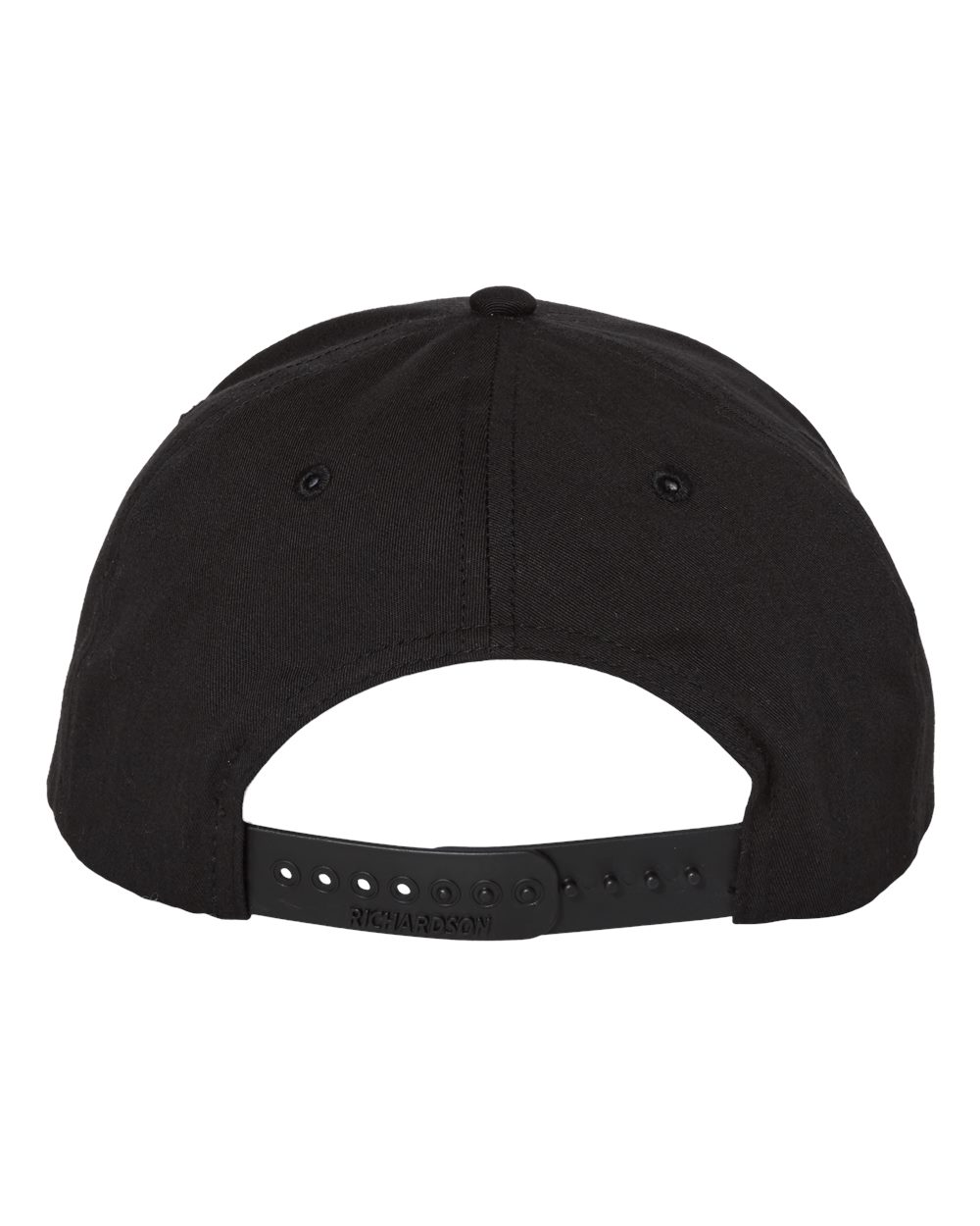 Pro Twill Snapback Cap - Back - B06195500 - Black