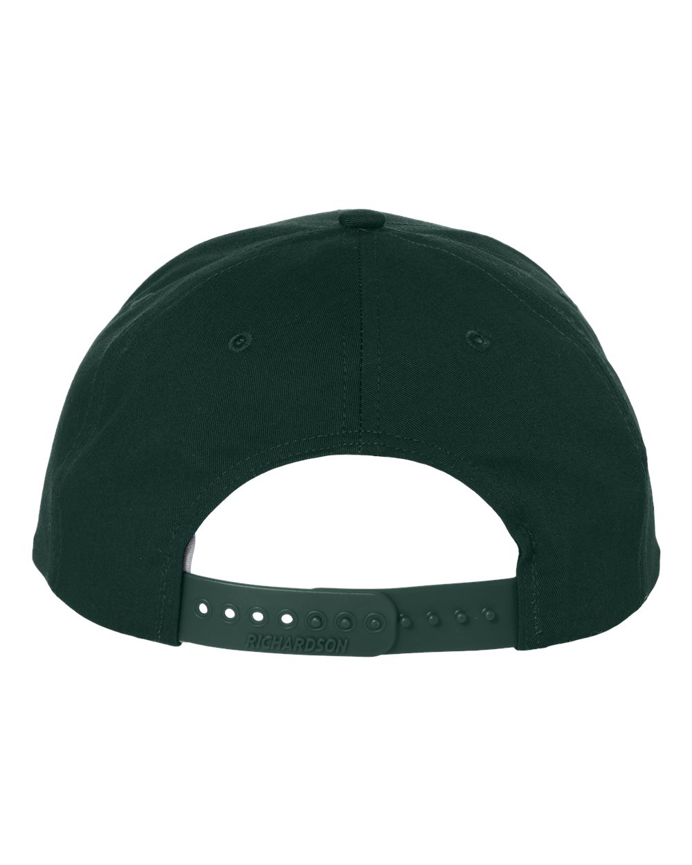 Pro Twill Snapback Cap - Back - B06195540 - Dark Green