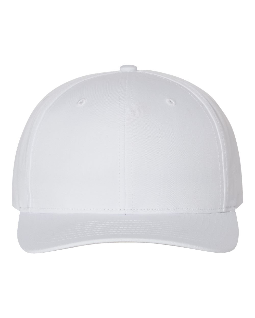 Pro Twill Snapback Cap - Front - B06195100 - White