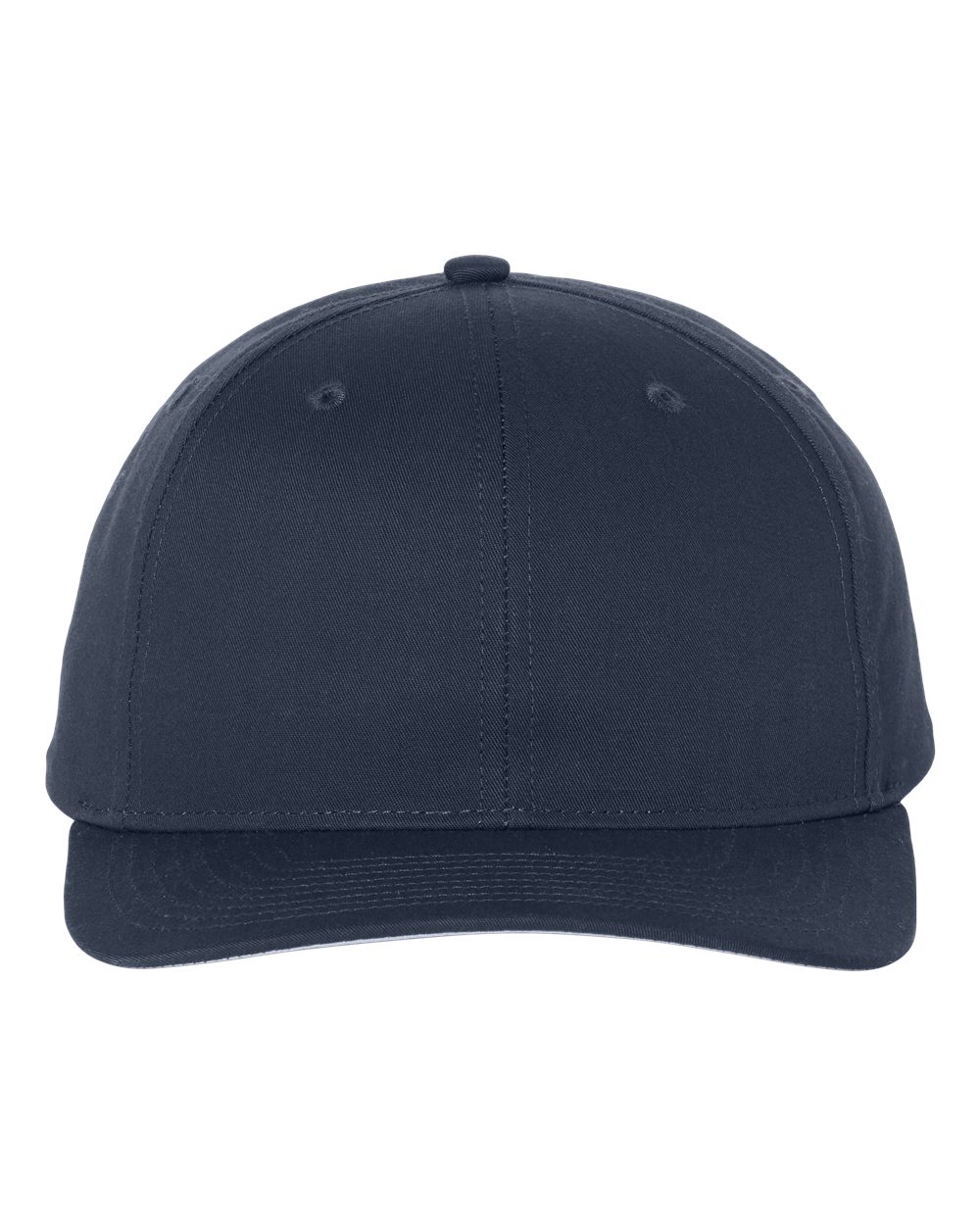 Pro Twill Snapback Cap - Front - B06195110 - Navy