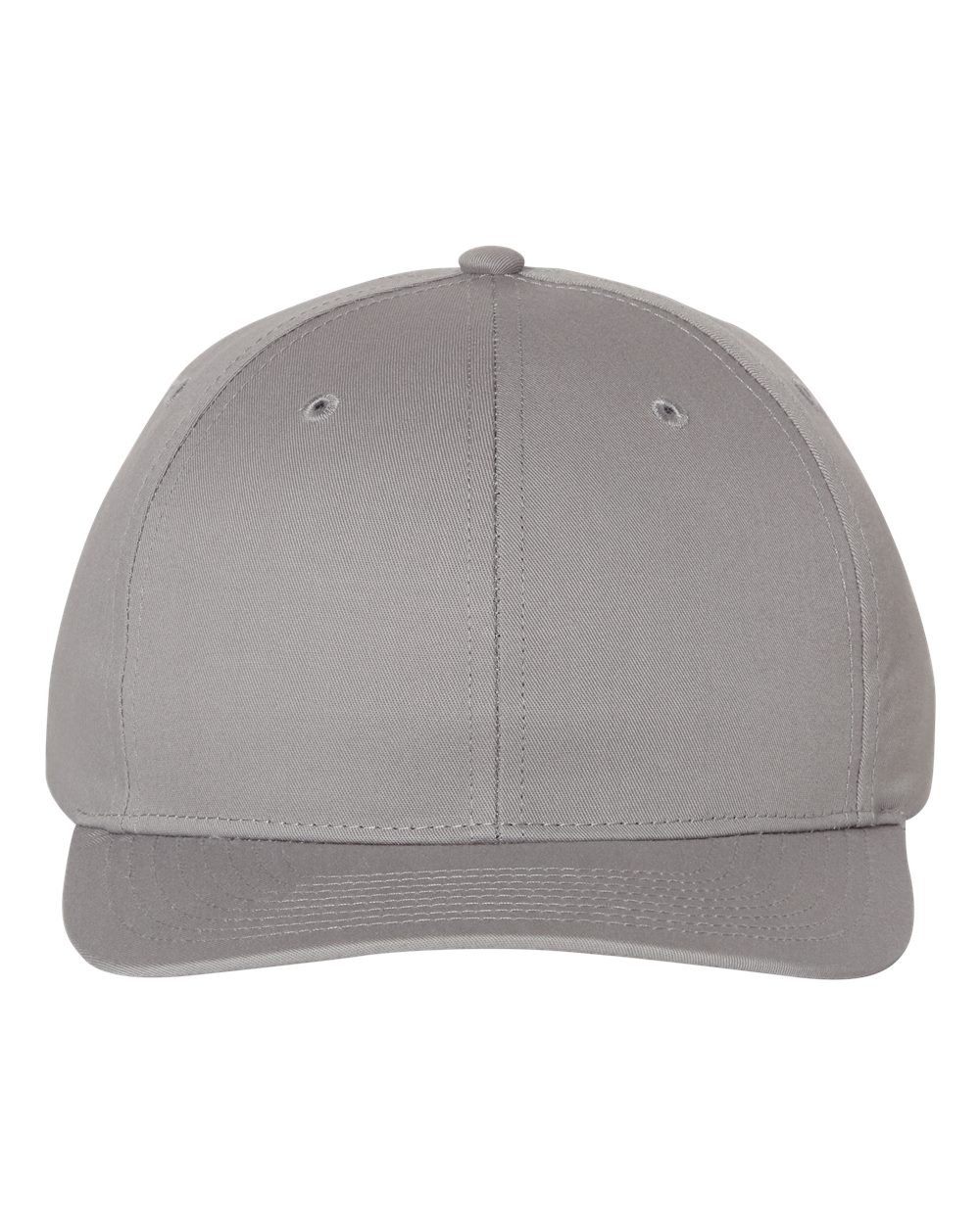 Pro Twill Snapback Cap - Front - B06195550 - Grey