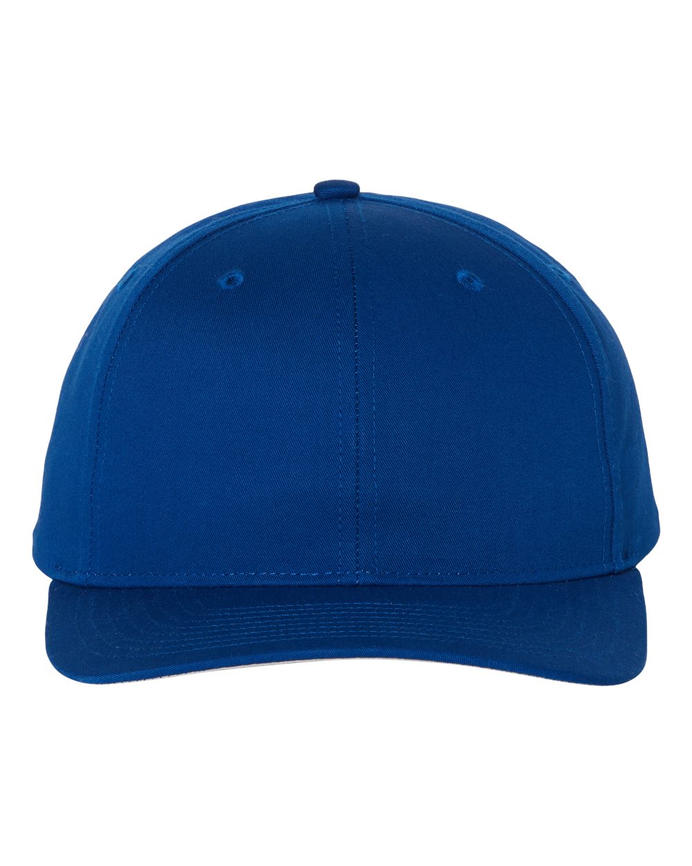 Pro Twill Snapback Cap - Front - B06195750 - Royal