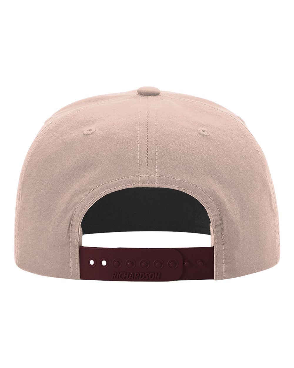 Umpqua Snapback Cap - Back - B06395530 - Pale Peach/ Maroon
