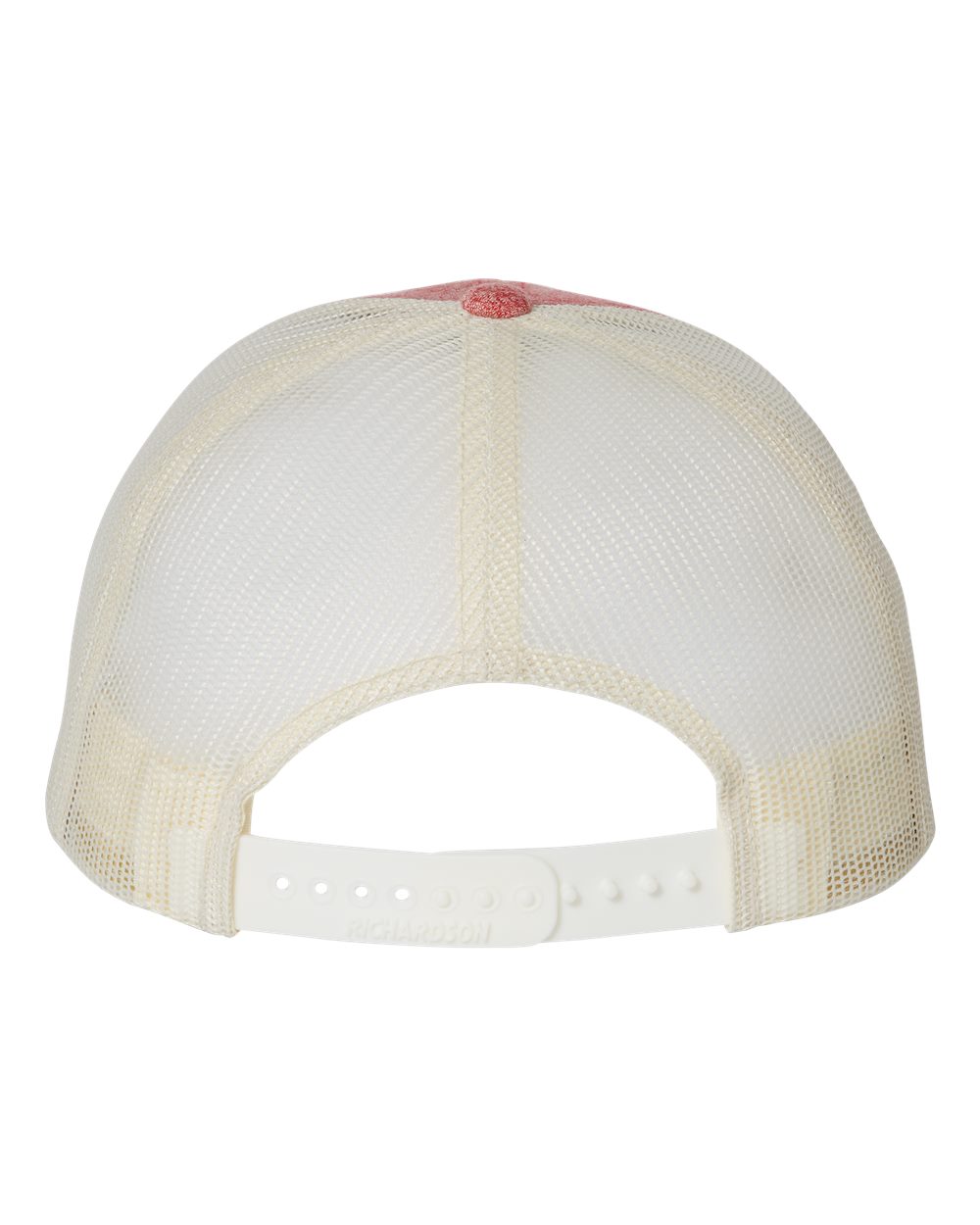 Low Pro Heather Trucker Cap - Back - B54595700 - Red Heather/ Birch