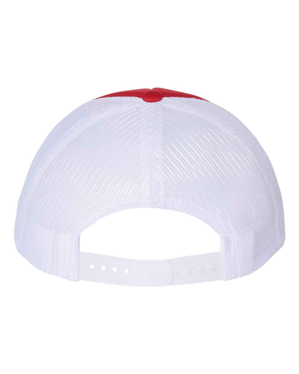 Low Pro Foamie Trucker Cap - Back - B54695100 - Red/ White/ Royal