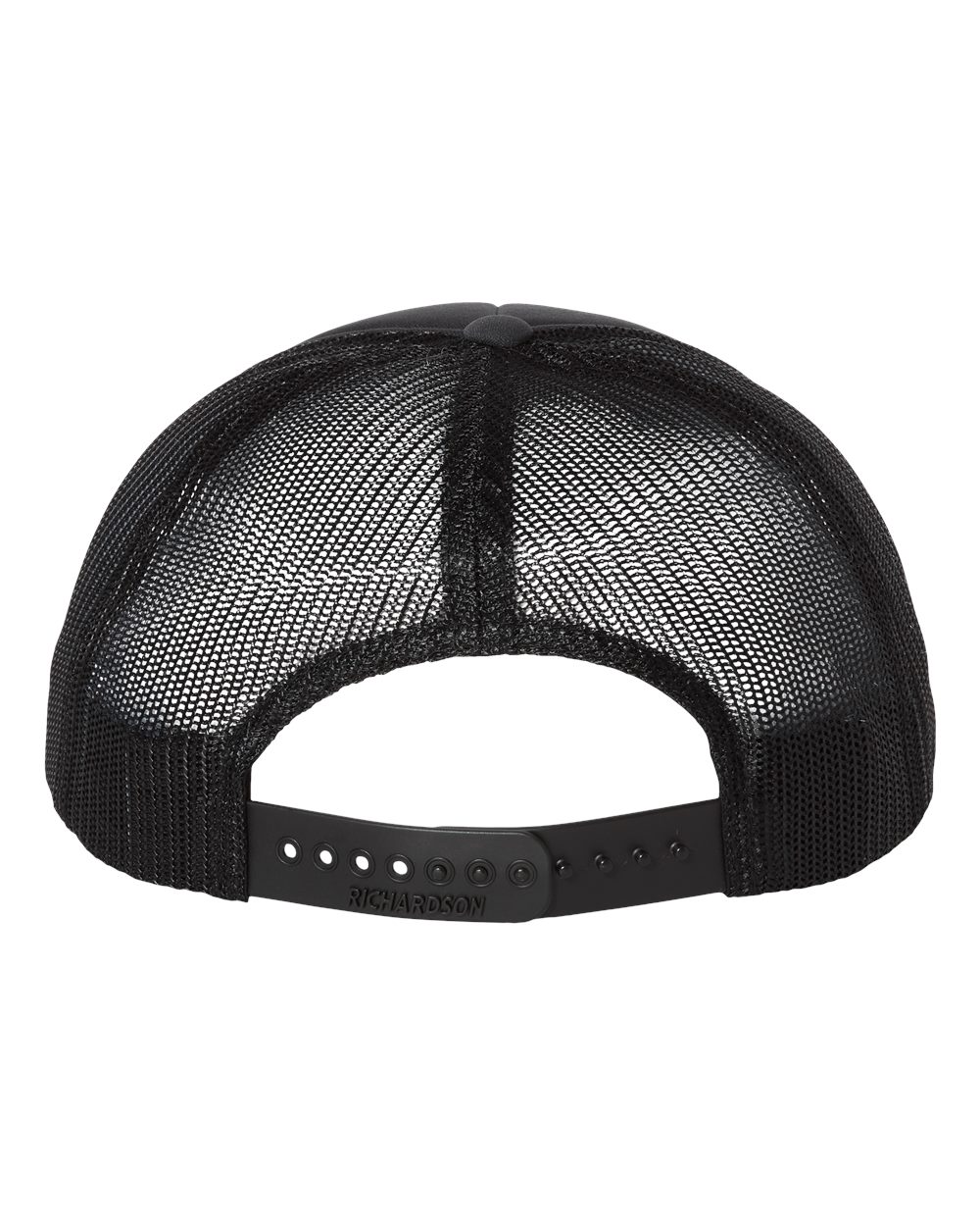 Low Pro Foamie Trucker Cap - Back - B54695590 - Charcoal/ Black/ Black