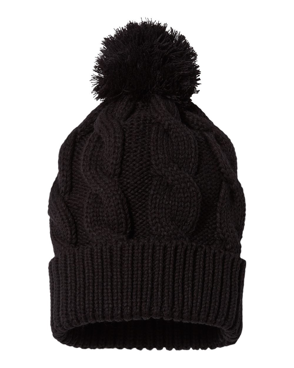 Chunk Twist Cuffed Beanie - styleImage