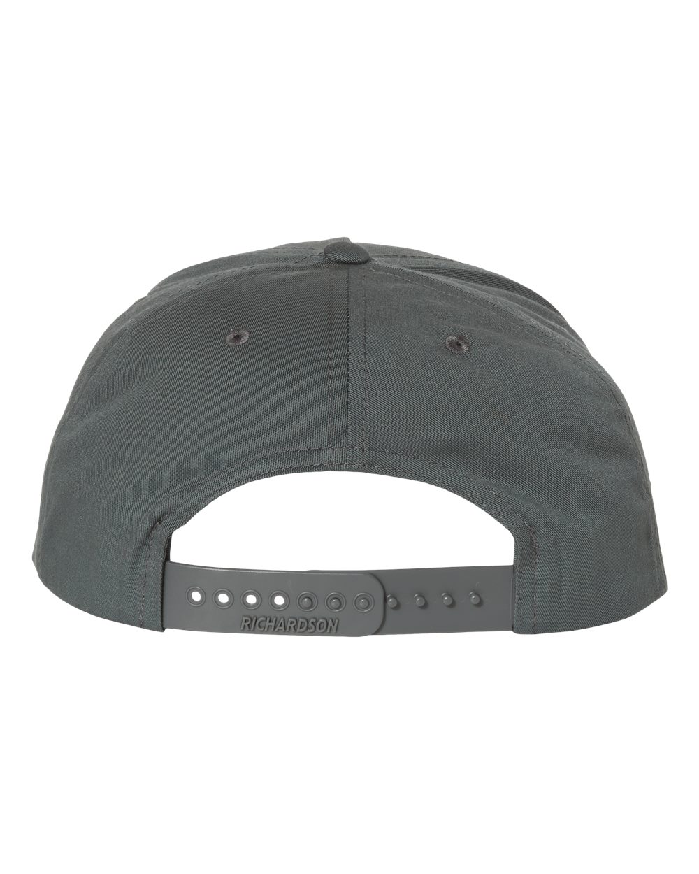 Pinch Front Structured Snapback Trucker Cap - Back - B55995590 - Flint Grey