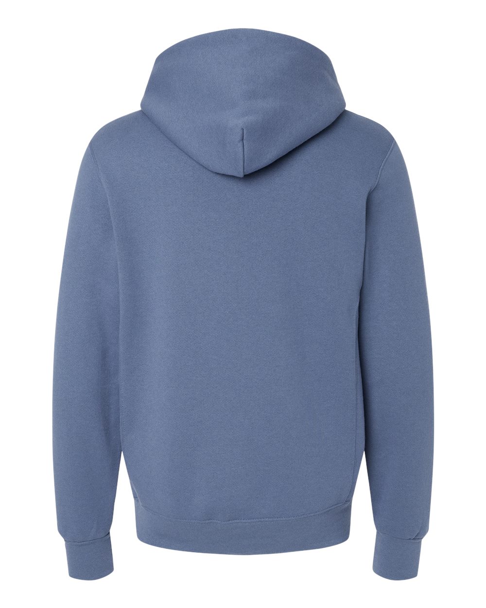 Unisex Dri Power® Hooded Sweatshirt - Back - B60411273 - Vintage Blue
