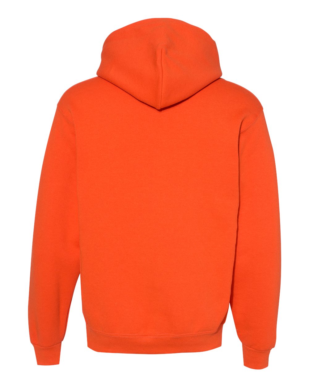 Unisex Dri Power® Hooded Sweatshirt - Back - B60411323 - Burnt Orange