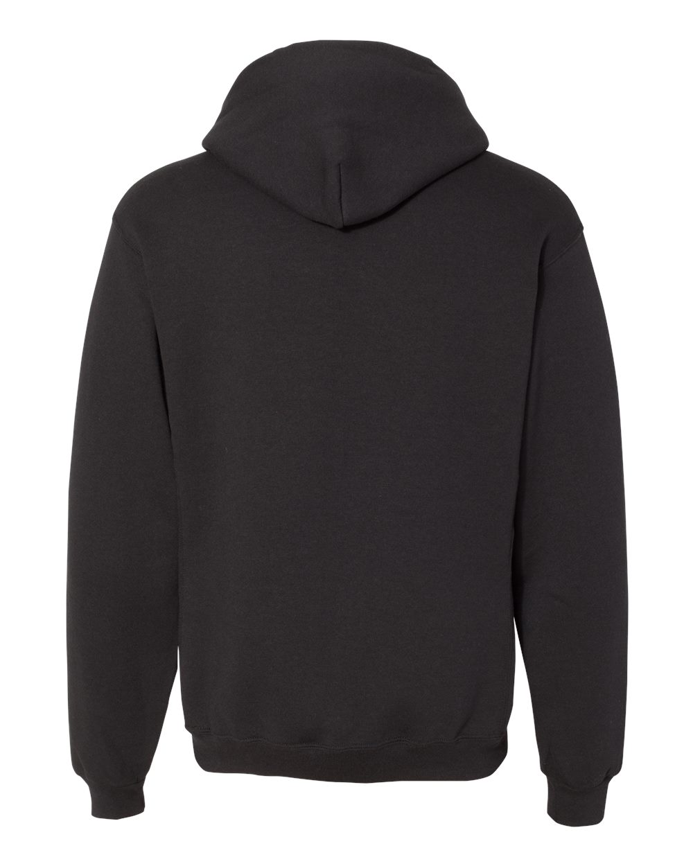 Unisex Dri Power® Hooded Sweatshirt - Back - B60411503 - Black