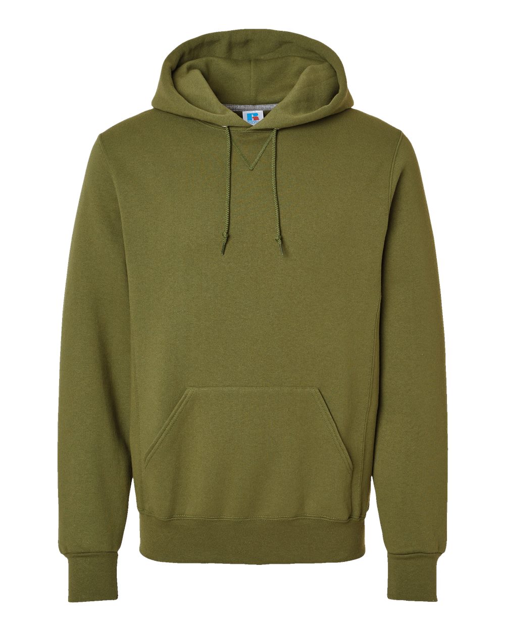 Unisex Dri Power® Hooded Sweatshirt - Front - B60411233 - Green Moss