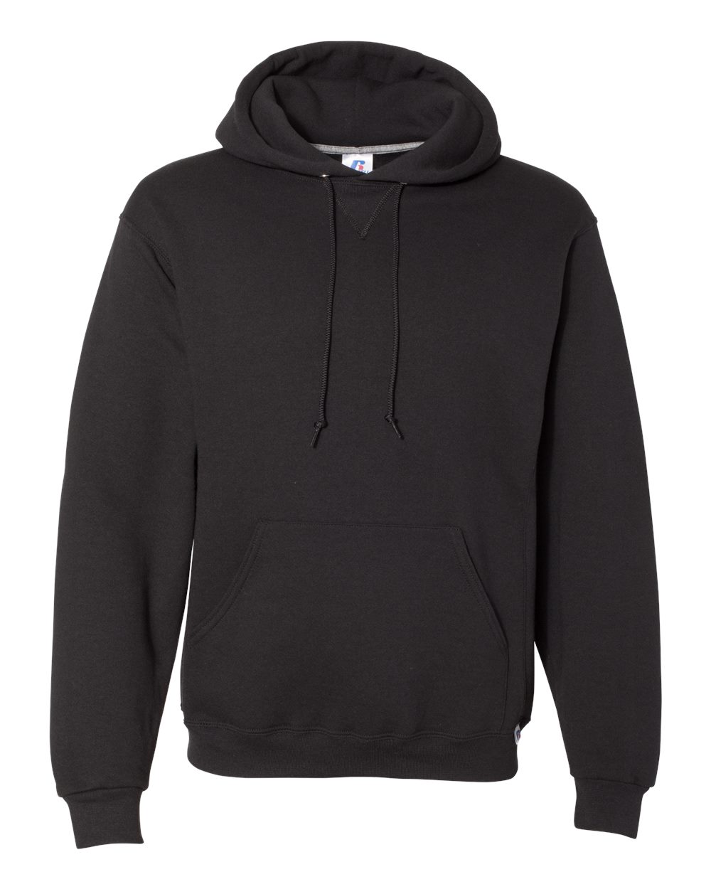 Unisex Dri Power® Hooded Sweatshirt - Front - B60411503 - Black