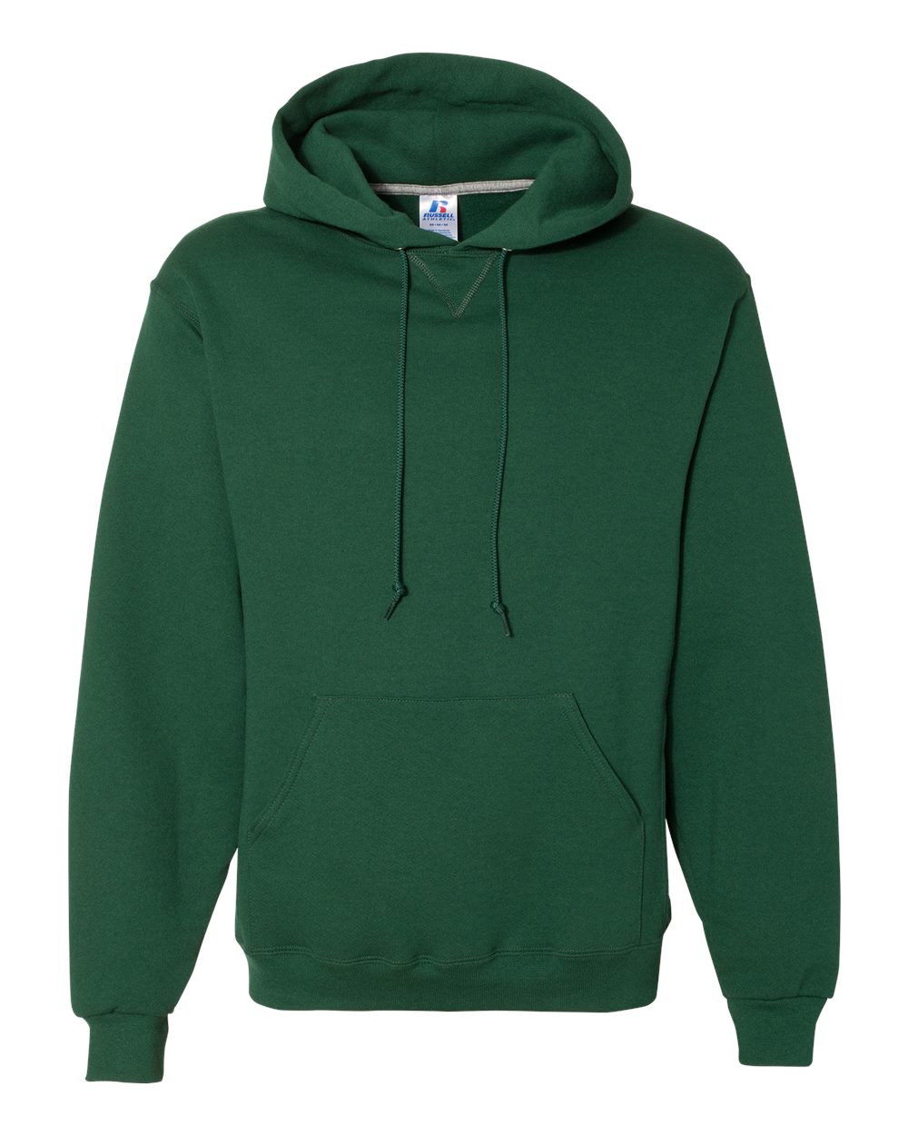 Unisex Dri Power® Hooded Sweatshirt - Front - B60411543 - Dark Green