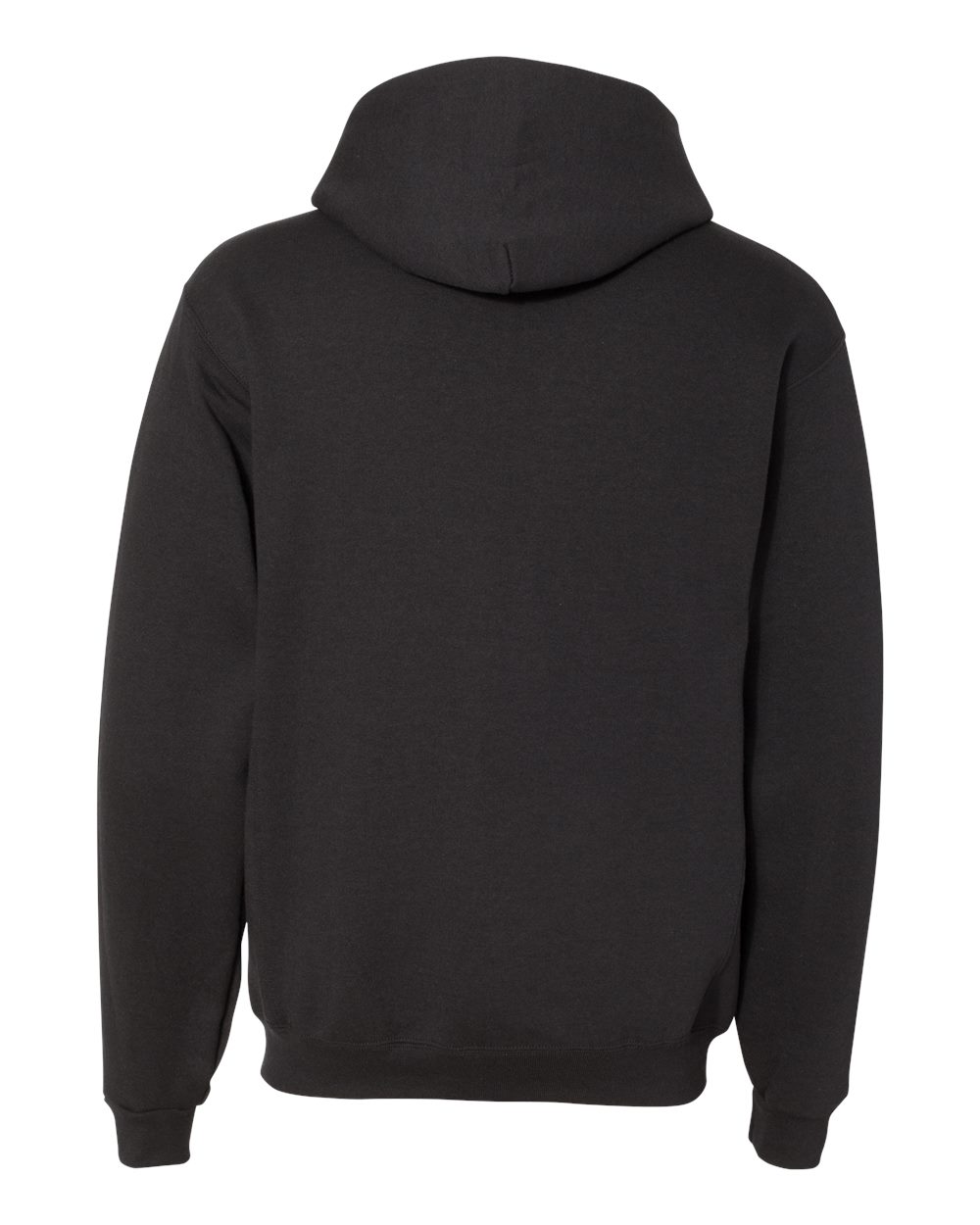 Unisex Dri Power® Full-Zip Hooded Sweatshirt - Back - B60511503 - Black