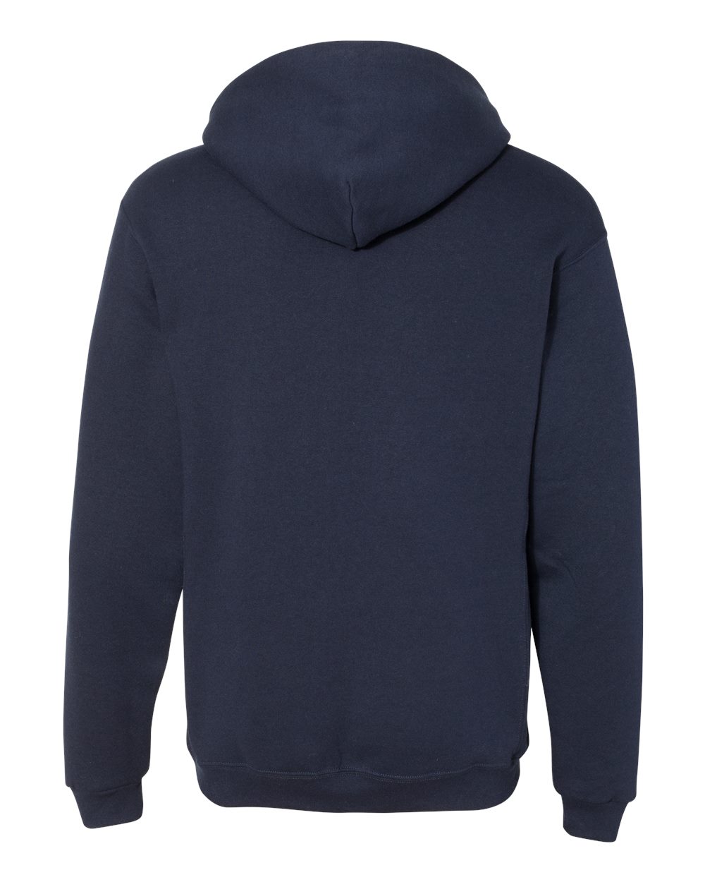 Unisex Dri Power® Full-Zip Hooded Sweatshirt - Back - B60511653 - Navy