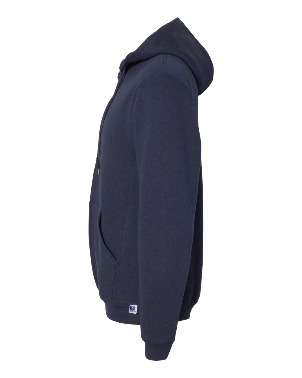 Unisex Dri Power® Full-Zip Hooded Sweatshirt - DirectSide - B60511653 - Navy