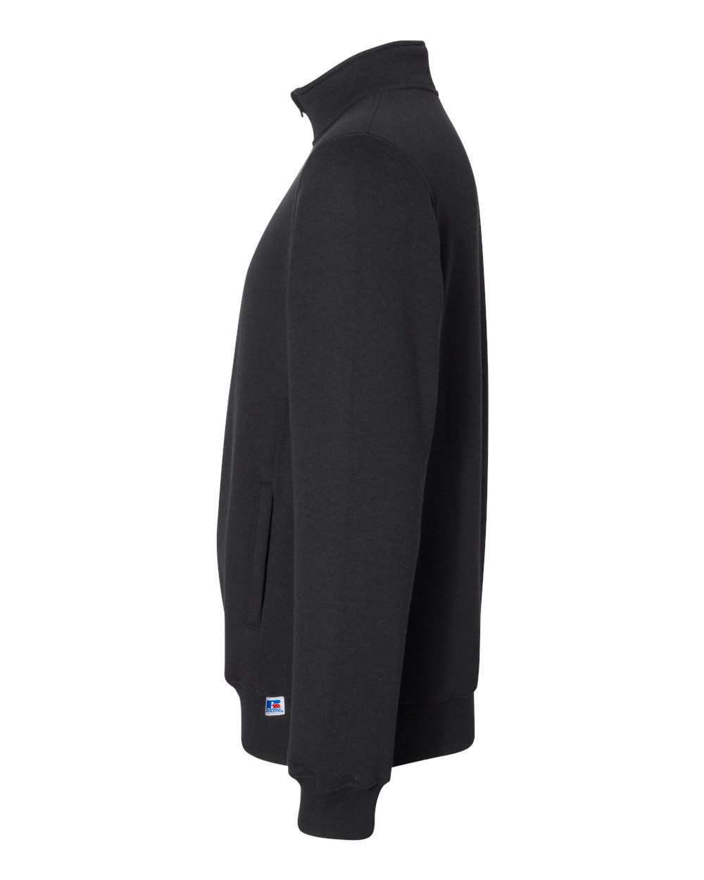 Unisex Dri Power® Quarter-Zip Cadet Collar Sweatshirt - DirectSide - B60711503 - Black