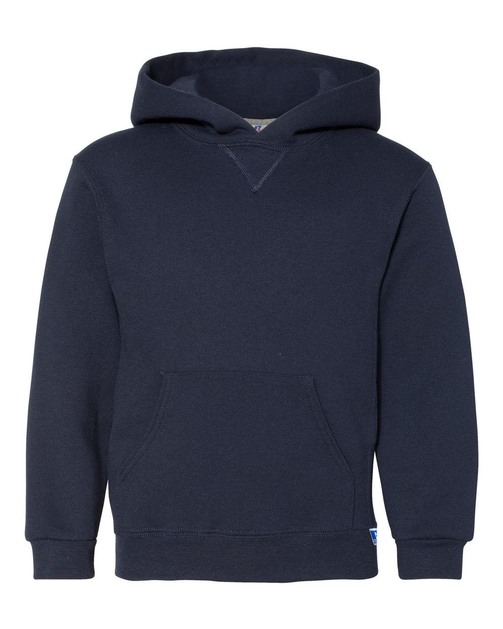 Youth Dri Power® Hooded Sweatshirt - Front - B61011653 - Navy