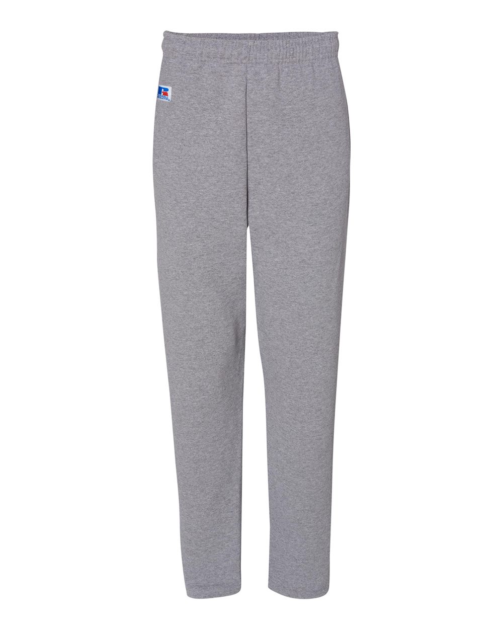 Unisex Dri Power® Open-Bottom Pocket Sweatpants - Front - B63511583 - Oxford