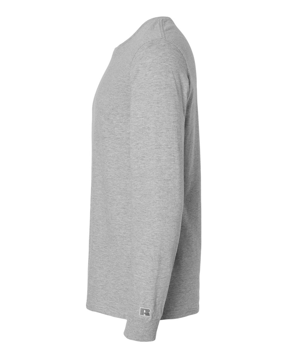 Unisex Combed Ringspun Long Sleeve T-Shirt - DirectSide - B01111093 - Athletic Heather