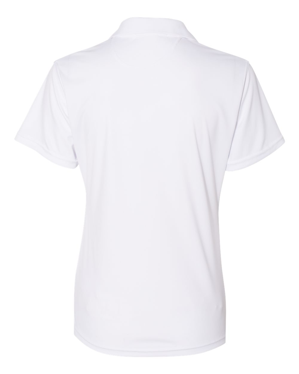 Women's Value Polyester Polo - Back - B45783007 - White