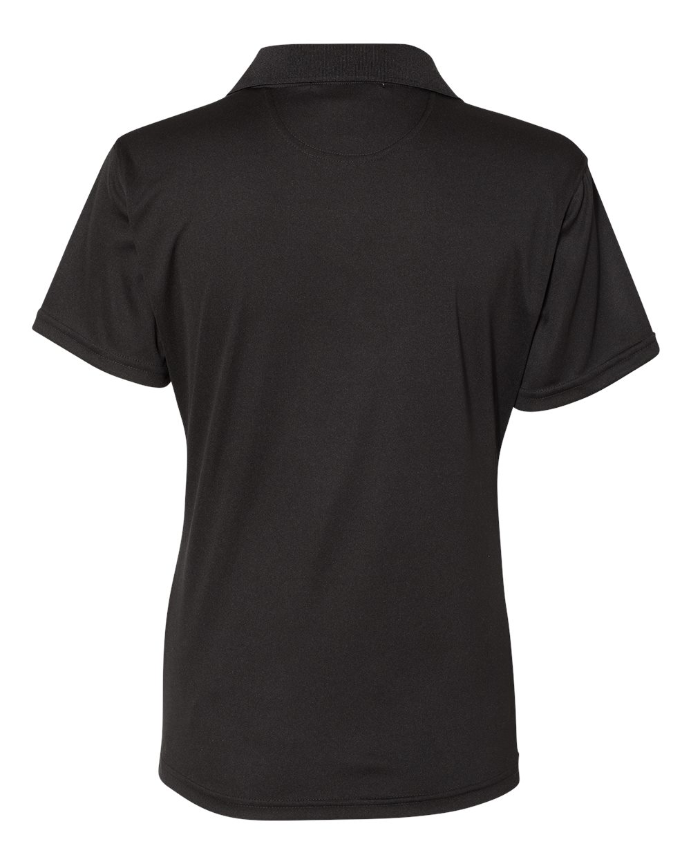Women's Value Polyester Polo - Back - B45783503 - Black