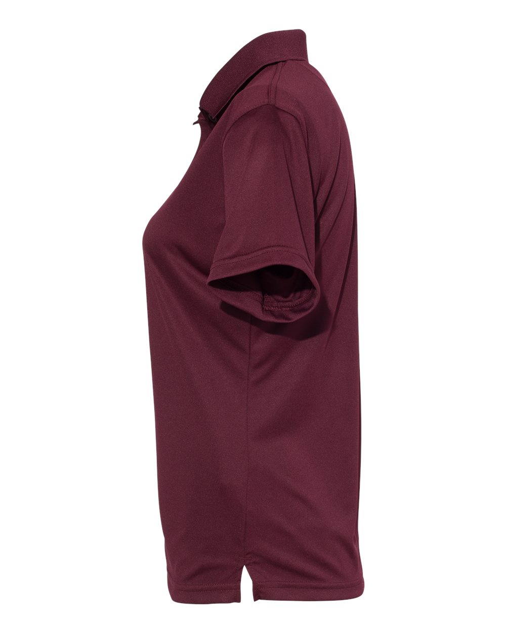 Women's Value Polyester Polo - DirectSide - B45783533 - Maroon
