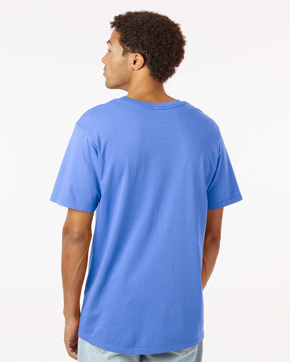 Unisex Classic Pocket T-Shirt - OnModelBack - B10672053 - Marine