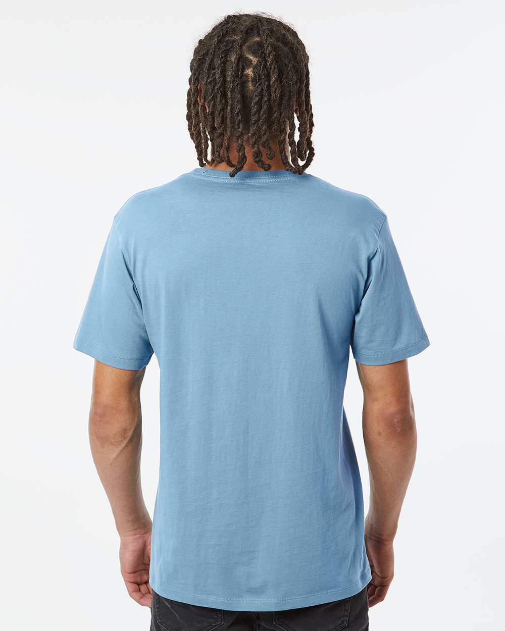 Unisex Classic Pocket T-Shirt - OnModelBack - B10672103 - Slate