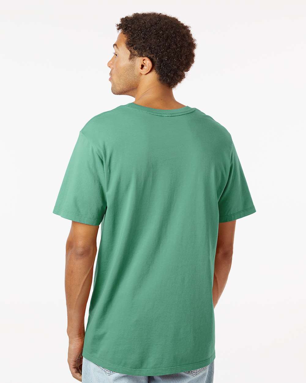 Unisex Classic Pocket T-Shirt - OnModelBack - B10672953 - Pine