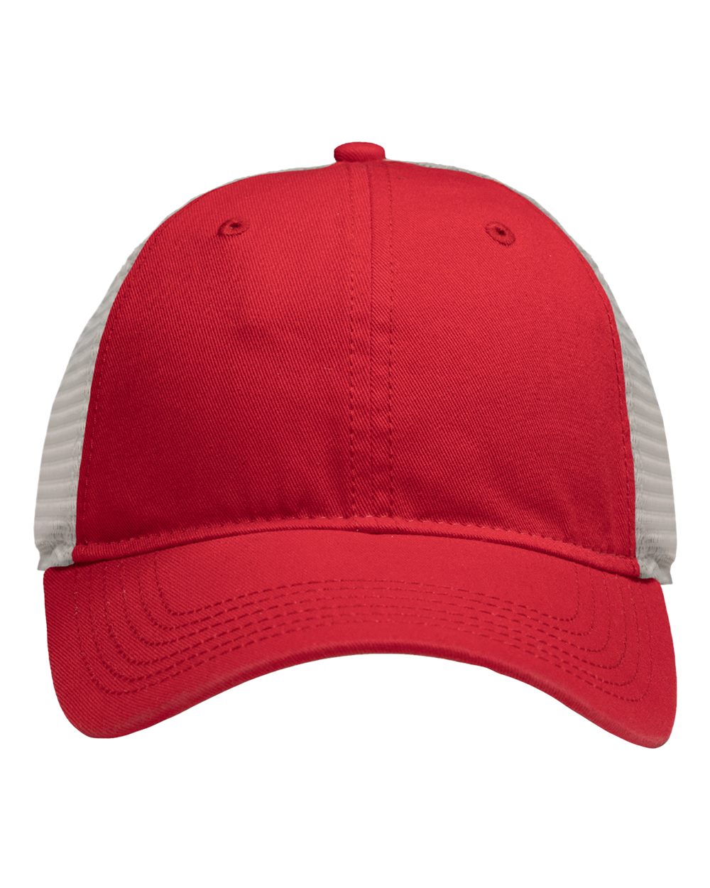 Mesh Dad Hat Fit - Front - B15395100 - Red/ Stone