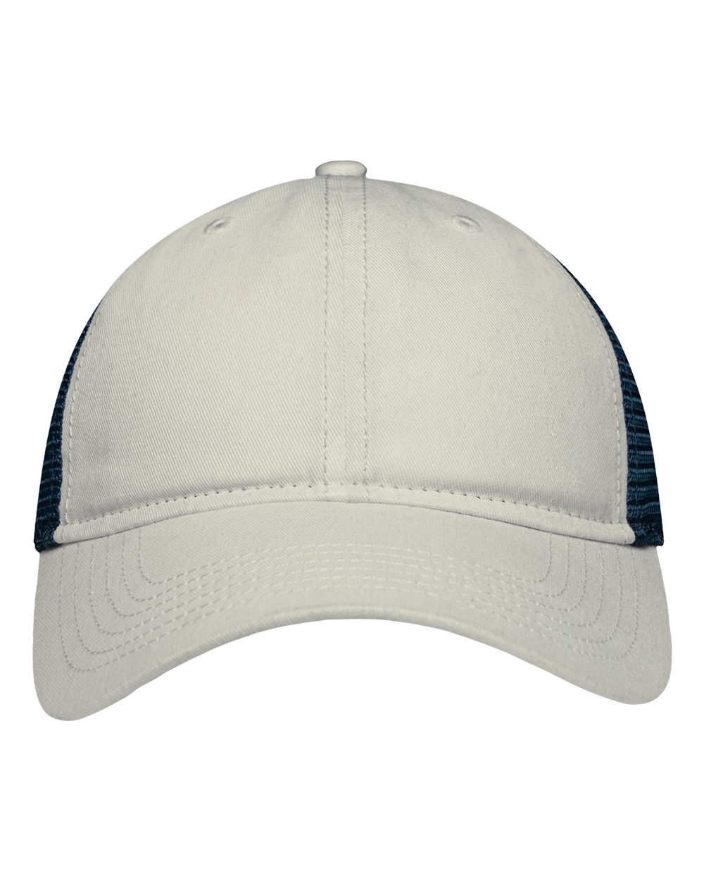 Mesh Dad Hat Fit - Front - B15395110 - Stone/ Navy