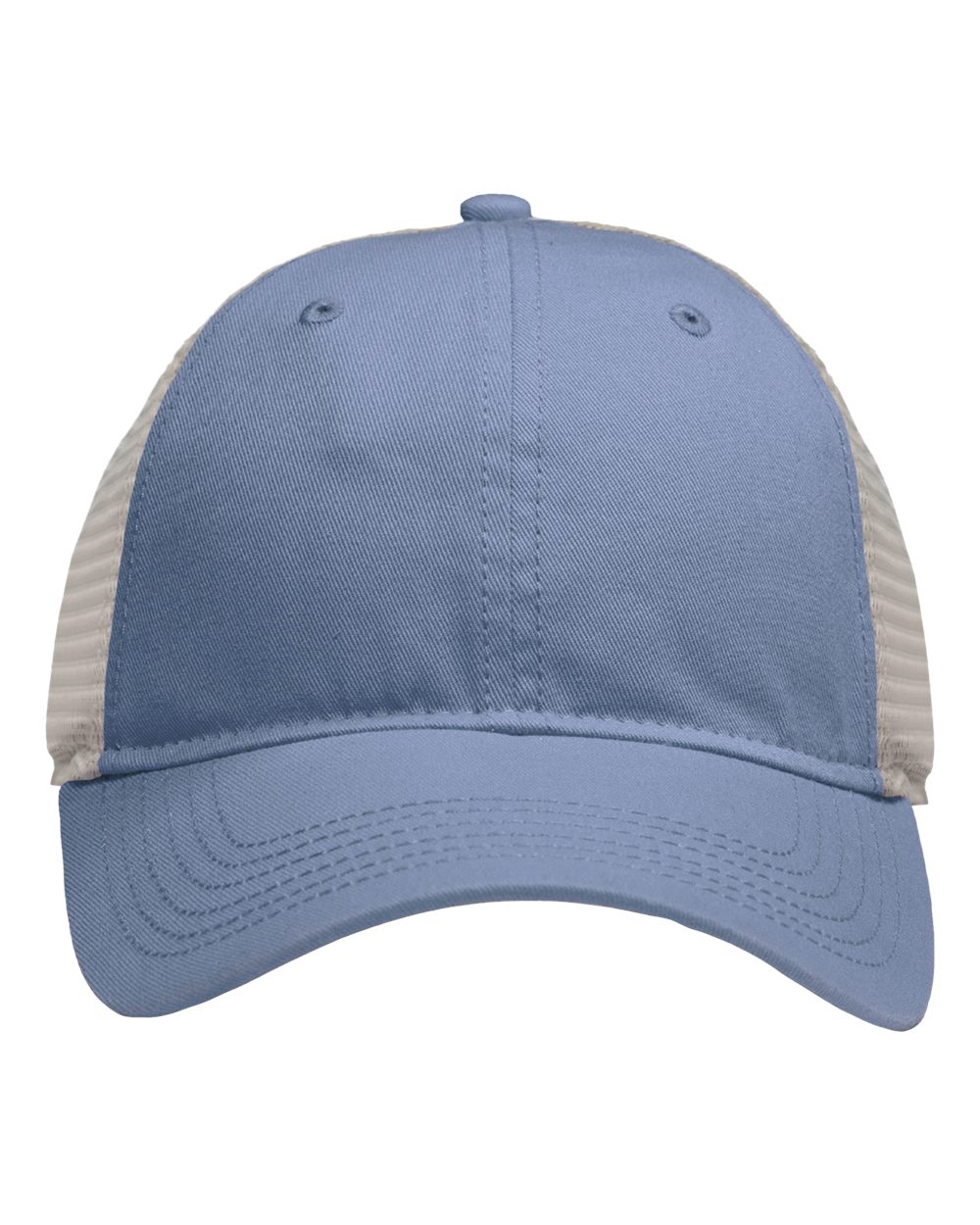 Mesh Dad Hat Fit - Front - B15395250 - Sky Blue/ Stone