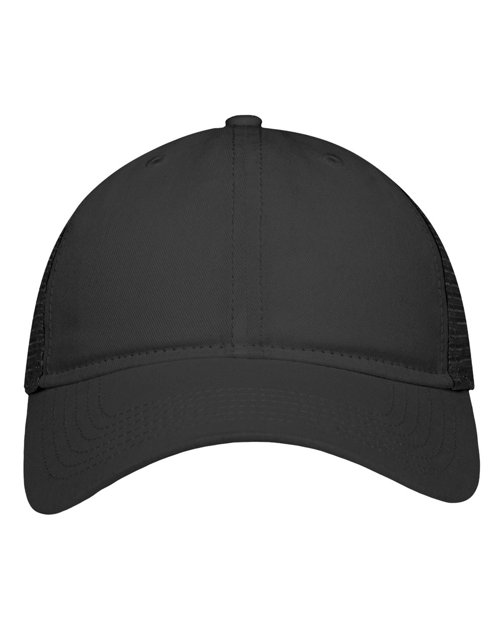 Mesh Dad Hat Fit - Front - B15395590 - Charcoal/ Black