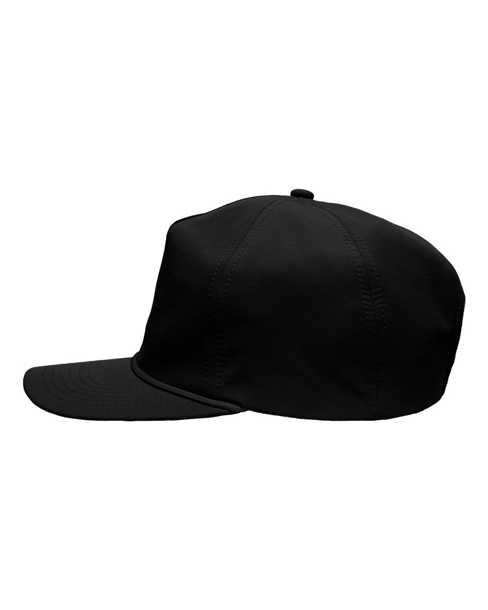 Five-Panel Ripstop Cap - DirectSide - B16795500 - Black